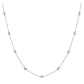 Sterling Silver Couture University of Arizona "A" Pendant Necklace Paired with a 18" Floating Necklace 18"