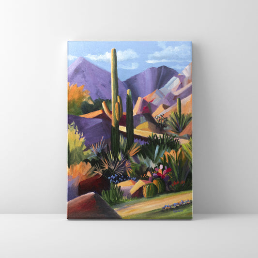 Boulders 4- Mini Canvas