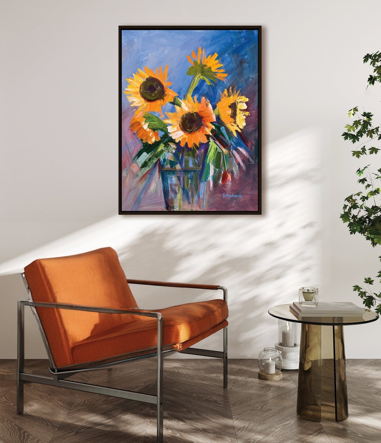 Sunflowers at the Ranch- Canvas