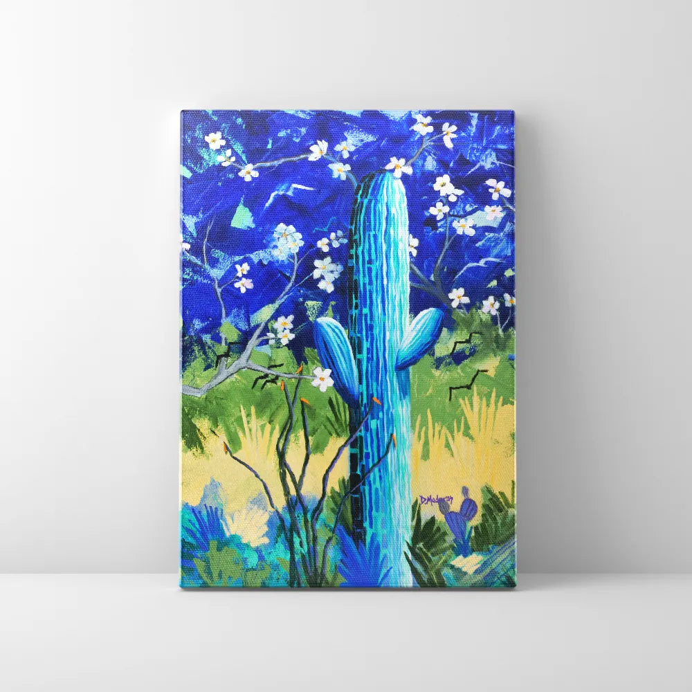 Desert Ode to Van Gogh- Canvas