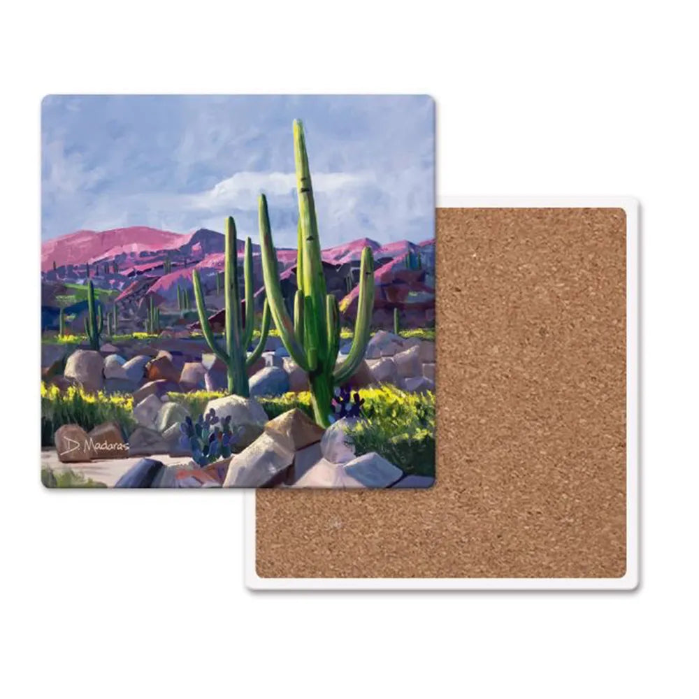 Party Cactus - Ceramic Trivet