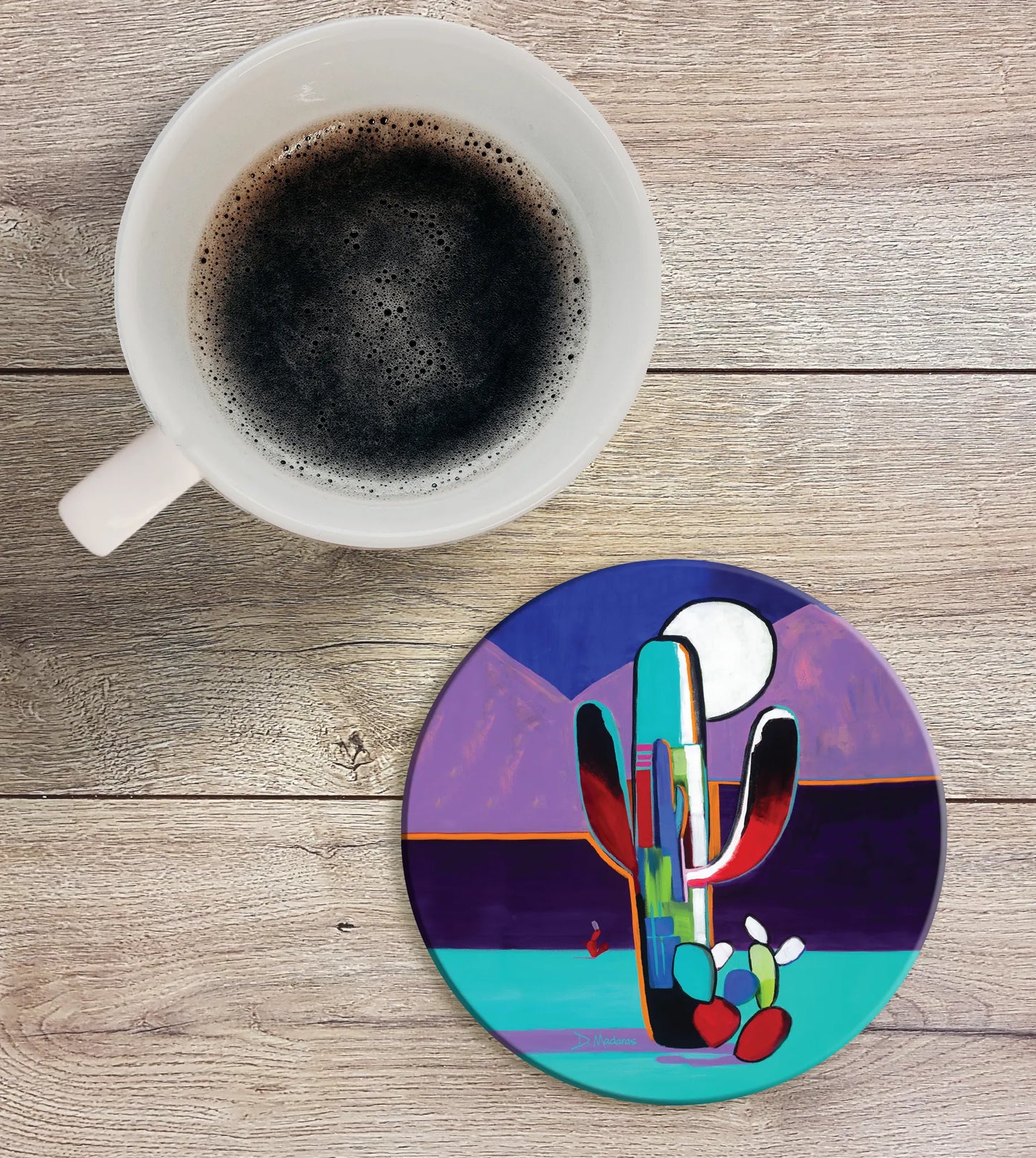 Saguaro Nieto - Ceramic Coaster