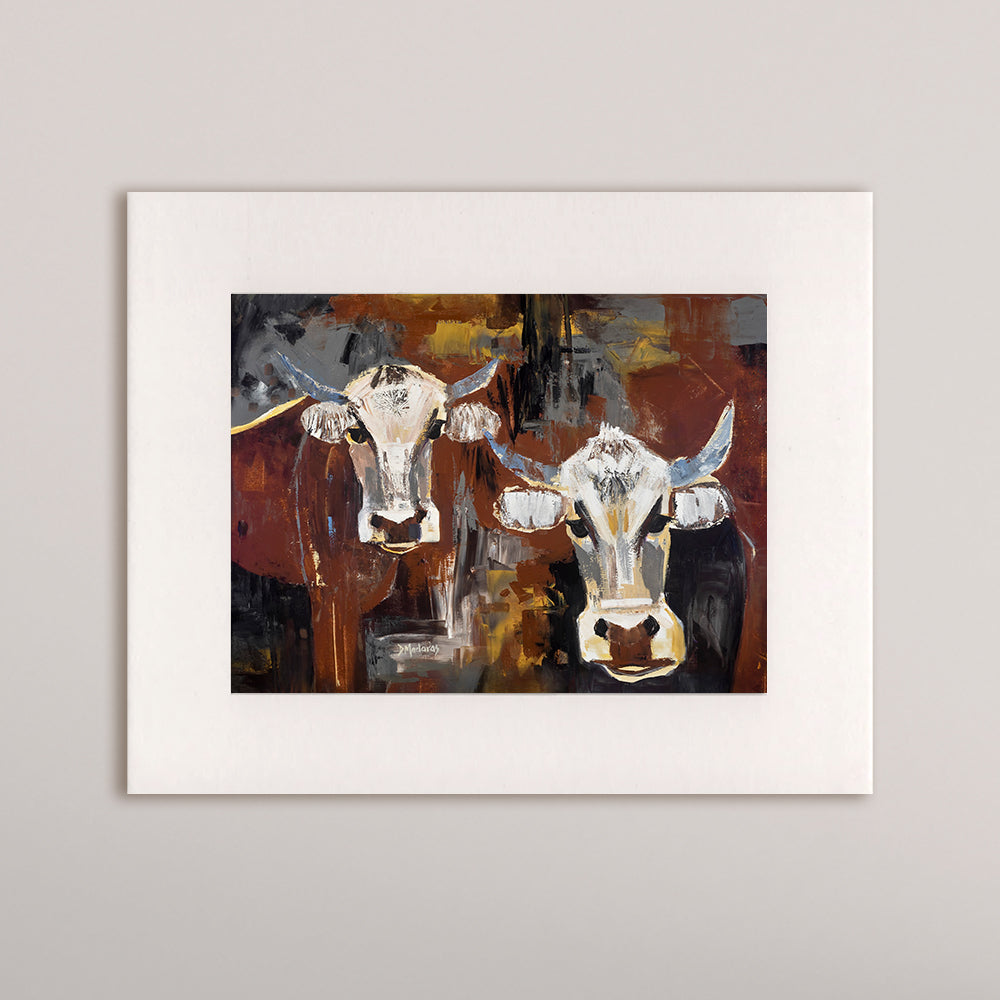 Dave and Carol - Matted Print – Madaras Gallery