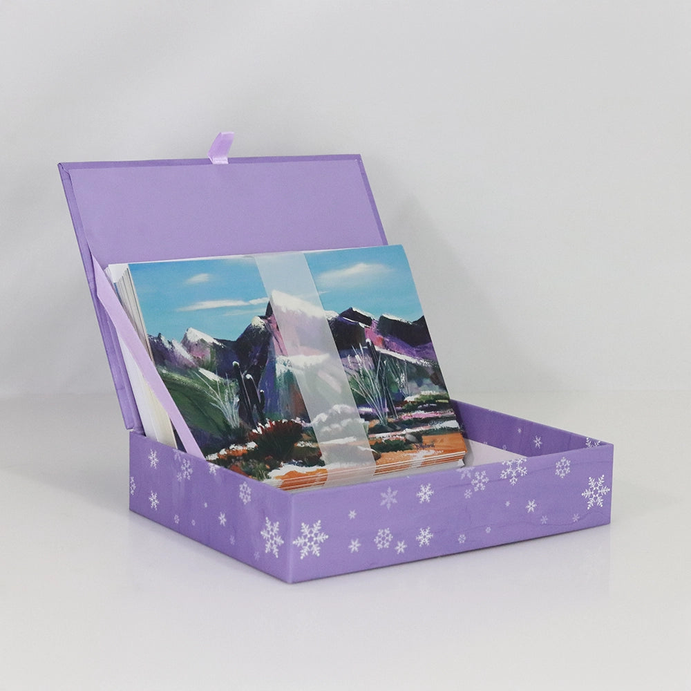 Dusting of Snow  -Signature Holiday Card Box