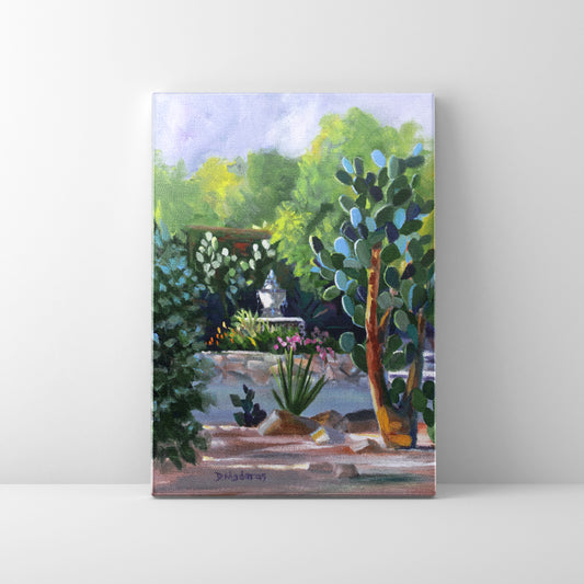 Fountain in the Desert- Canvas