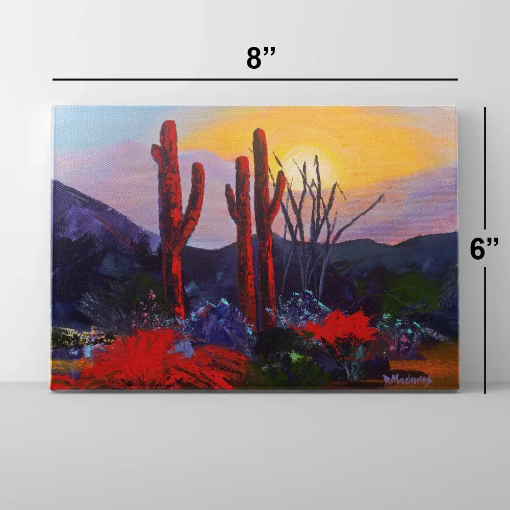 Desert Heat - Mini Canvas