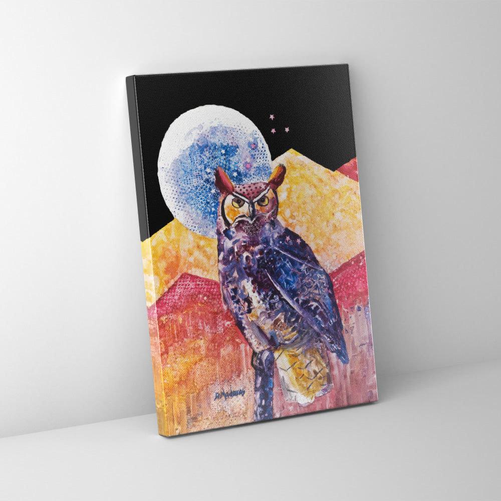 Night Owl- Canvas