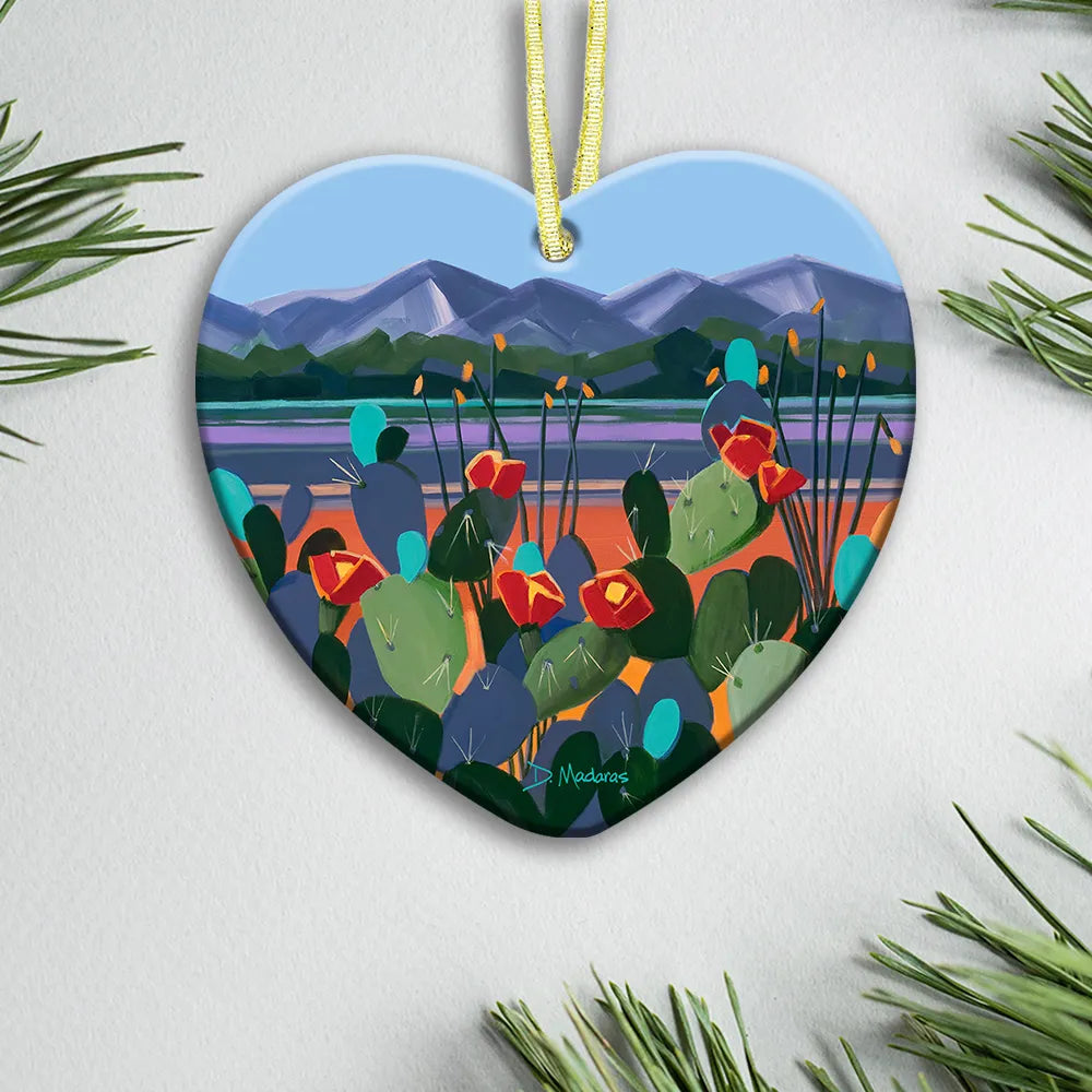 Third Peak- Ceramic Ornament