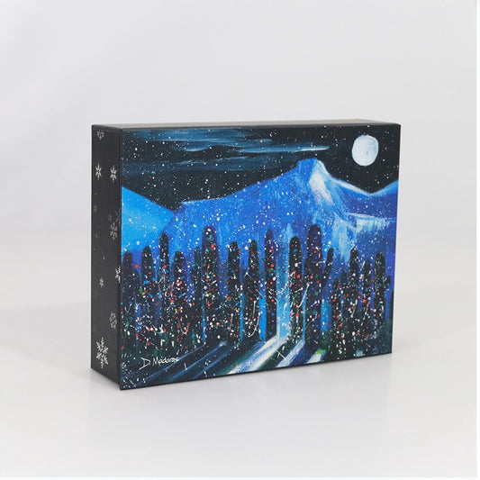 Snowy Saguaros -Signature Holiday Card Box