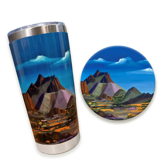 Super Bloom Tumbler & Coaster Bundle