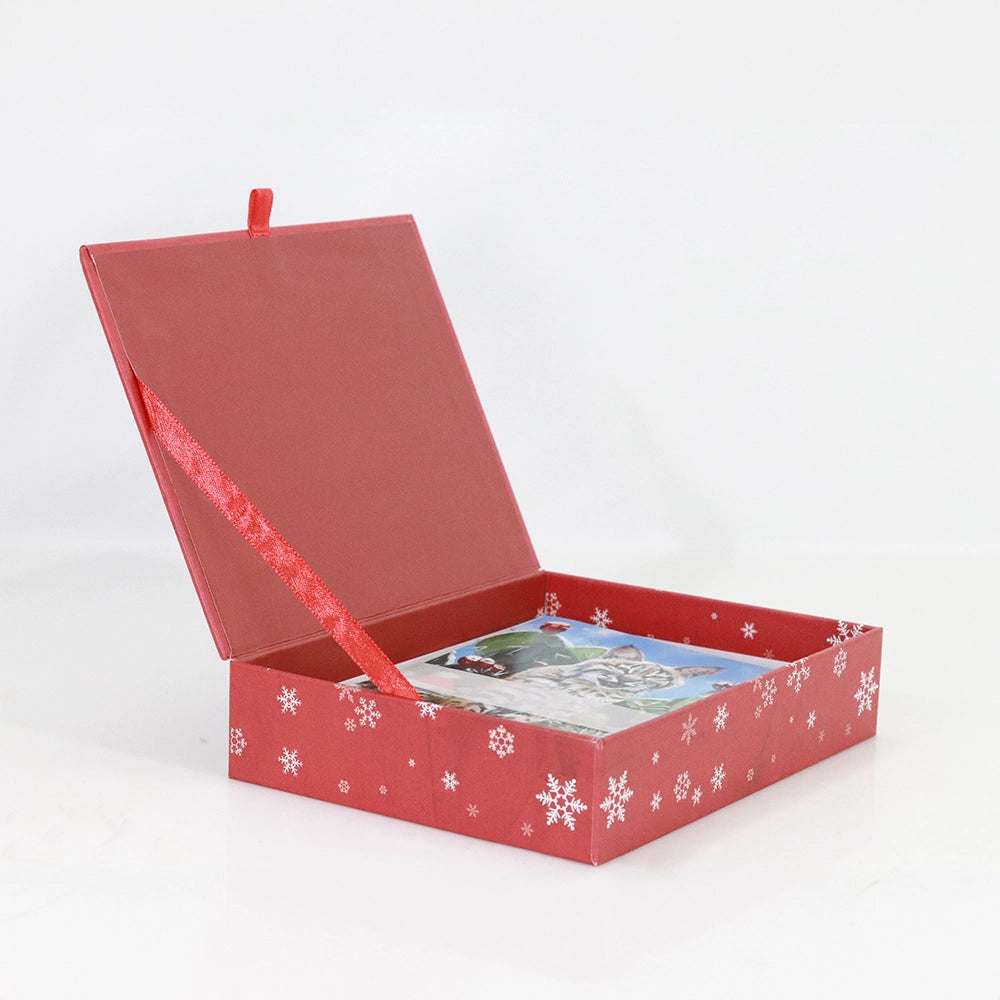 Winter Wildcats -Signature Holiday Card Box