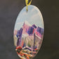 Dusting of Snow- Ceramic Ornament