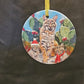 Winter Wildcats - Ceramic Ornament