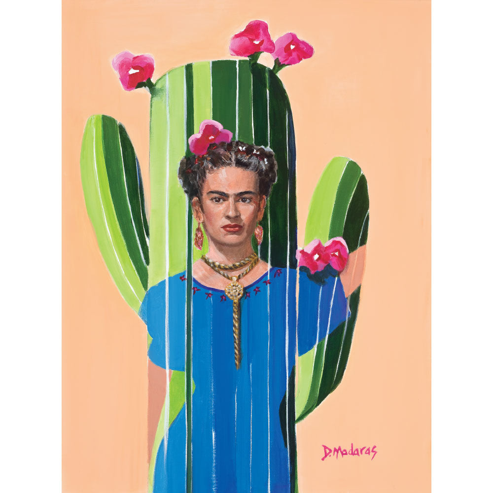 Saguaro Frida- Mini Canvas