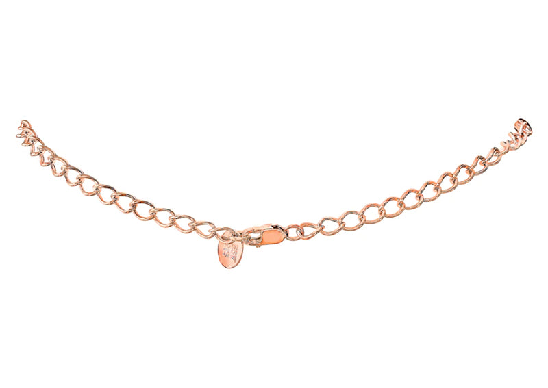 18 KGP Rose Gold Cable Chain Necklace Extension, 2.5" by Bling